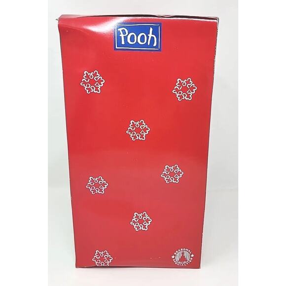 Disney Winnie The Pooh Piglet 11" Blown Glass Tabletop Ornament Christmas Decor - Picture 3 of 7